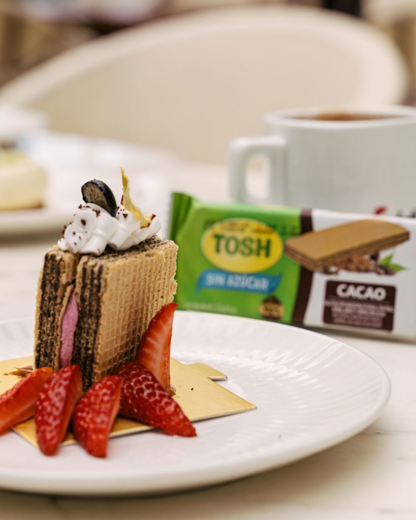 Fusion de Cacao y Fresas