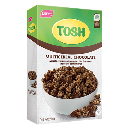 Productos Tosh 9 Multicereal-chocolate
